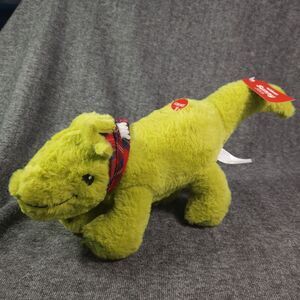 PetSmart Sunny the Lizard 17” Squeaker Plush Dog Toy Green Iguana Dinosaur 2022